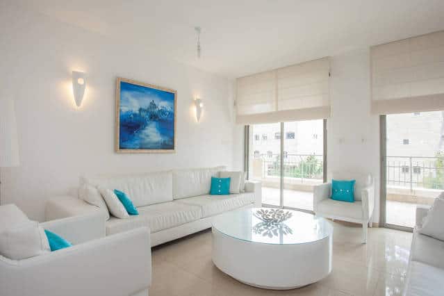 luxury rental apartment in baka jerusalem