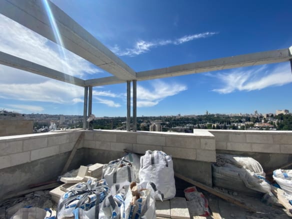Old Katamon new construction