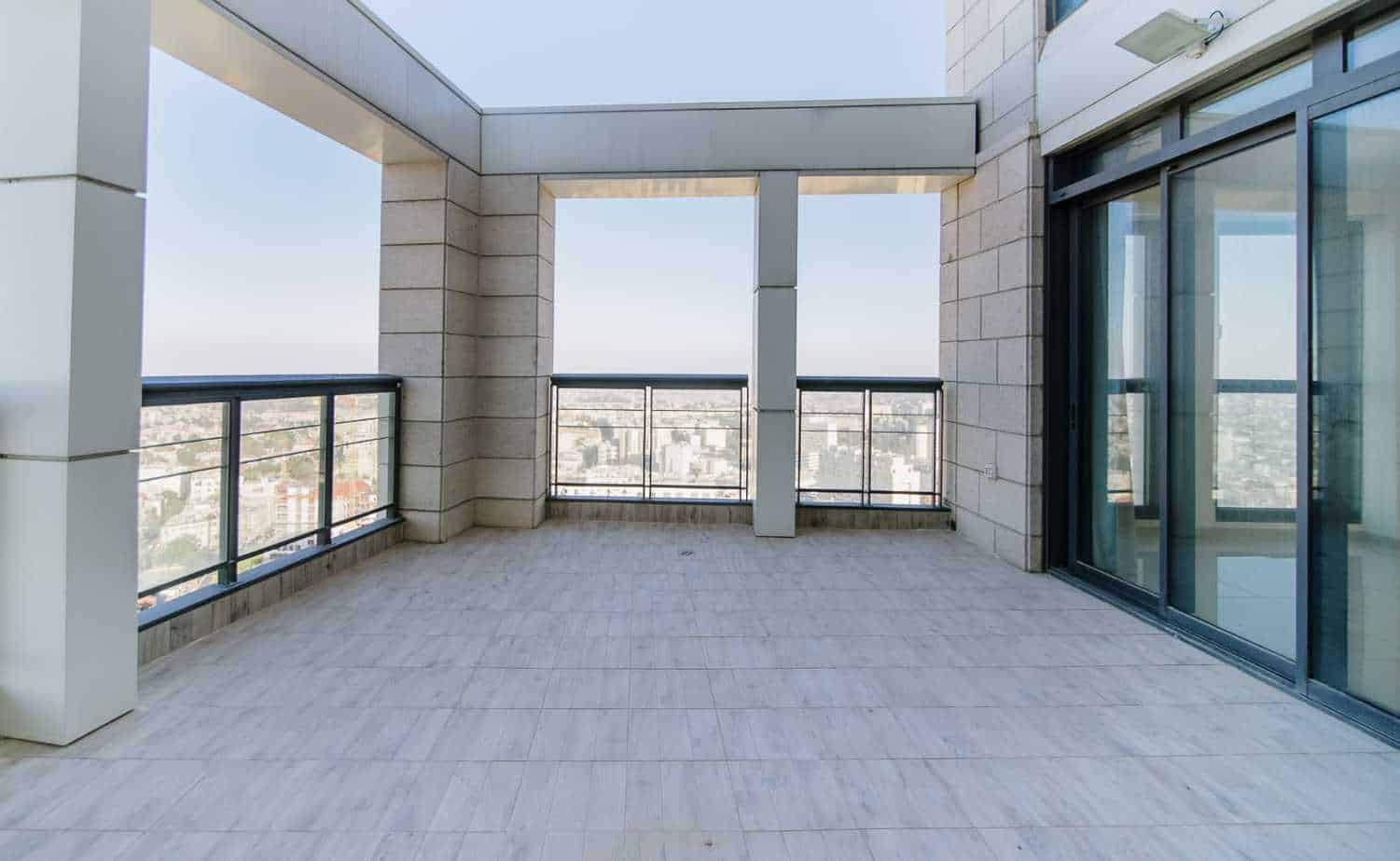 Open view penthouse Jtower building Jerusalem