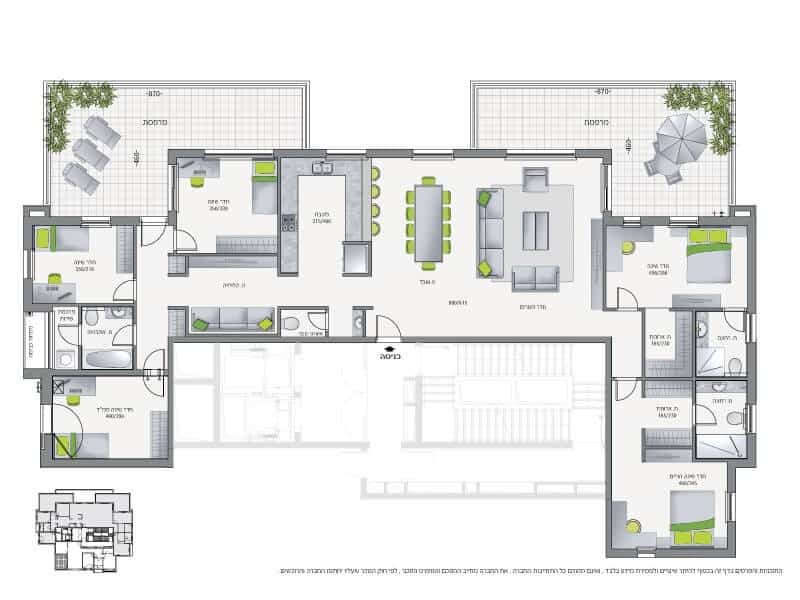 Curated visual reference: Penthouse In Odenplan 216 Sqm Reference: 5 Bedrooms Luxury Mini Penthouse 200 Sqm For Sale In