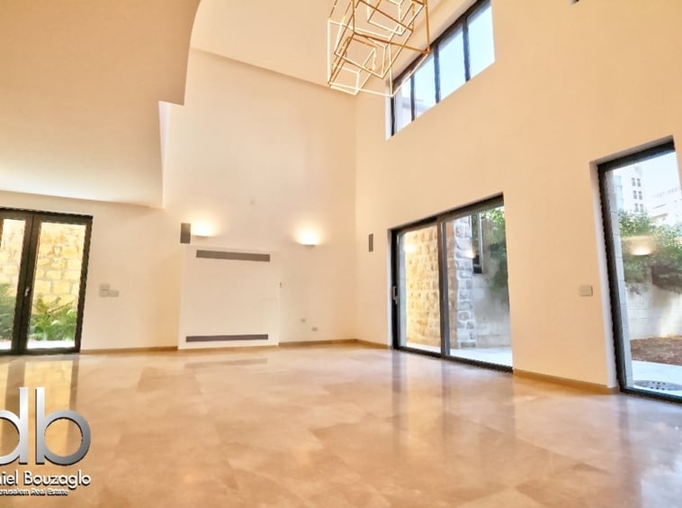 Stunning new garden apartment for Sale in Mamilla Jerusalem