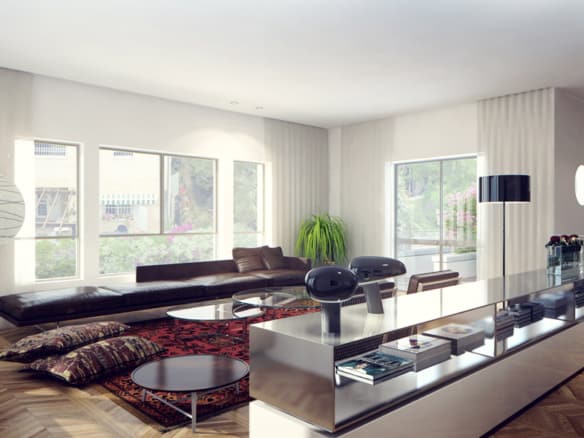 Garden apartment