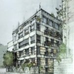 Antabi street new house illustration_