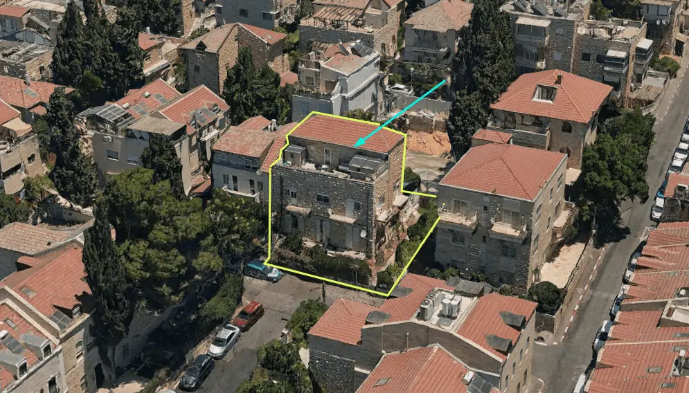 Building on Antabi street Shaarey Chesed