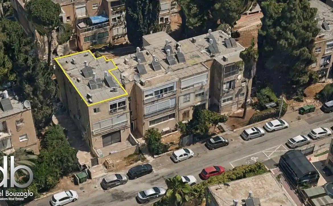 רחוב רבי מאיר קטמון ישנה ירושלים 4 חד למכירה