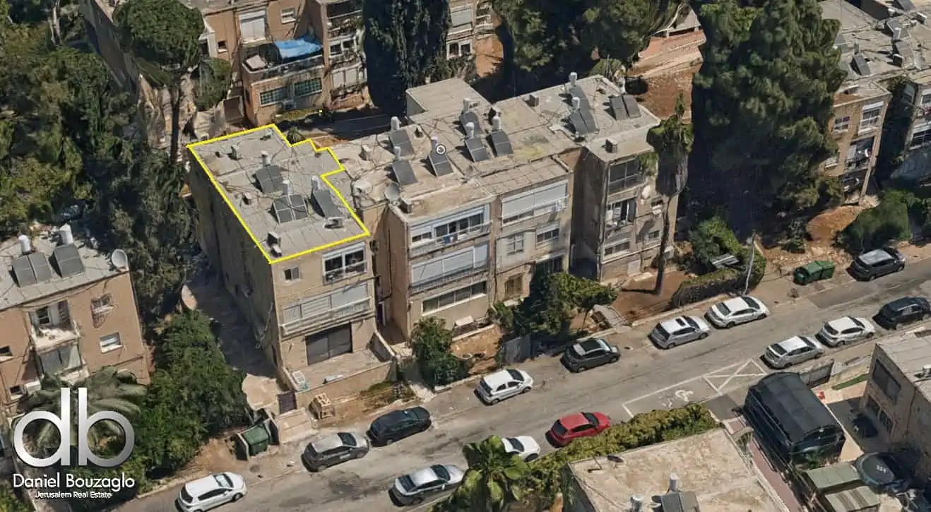 רחוב רבי מאיר קטמון ישנה ירושלים 4 חד למכירה