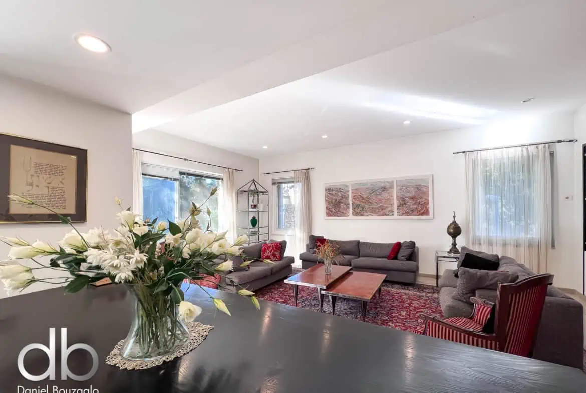 BenMaimon.st.Rechavia 200 sqm apartment