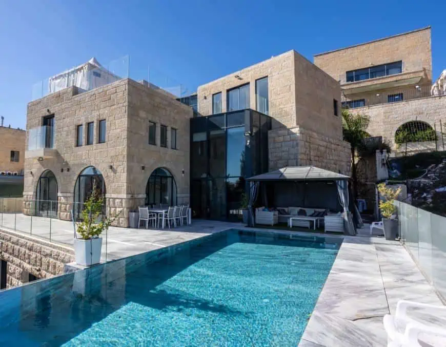 Jerusalem villa Malcha neighborhood