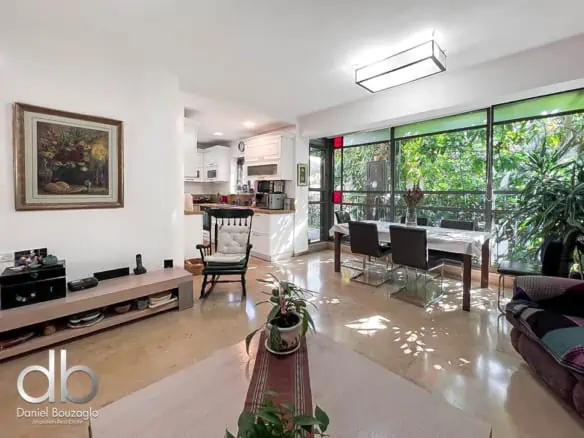 Haportzim street Old Katamon. 3br resale