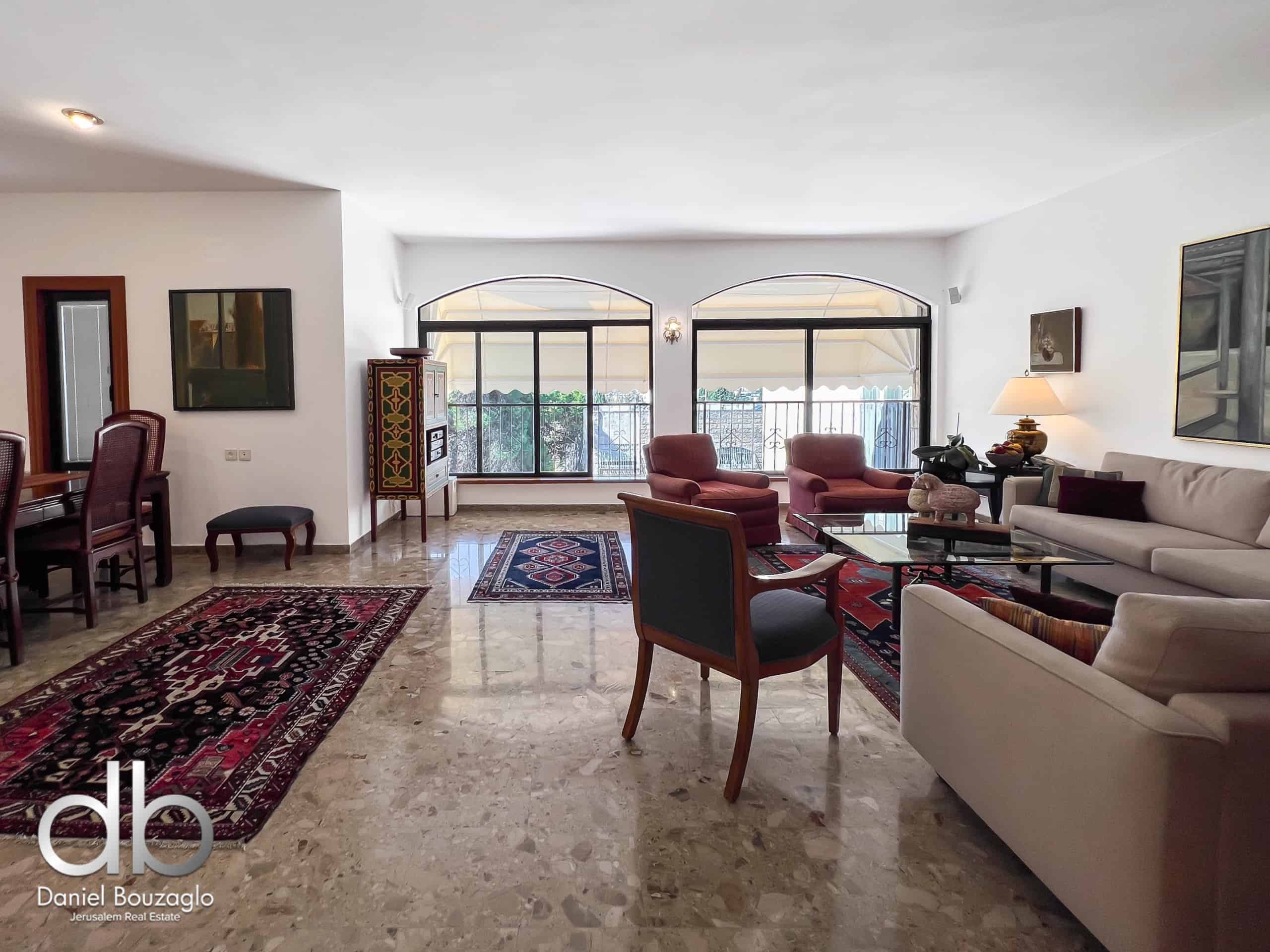 130sqm apartment in Nili street Jerusalem
