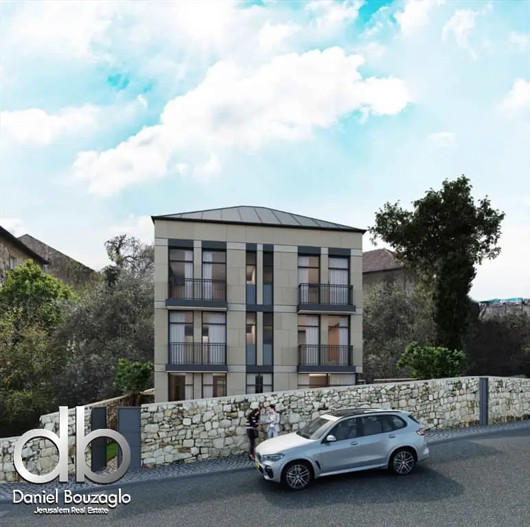 הדמיה בניין חדש רחוב רחל אימנו 17 ירושלים