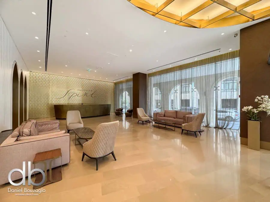 Jerusalem Spirit Luxury residntial tower 14 Jerusalem Spirit 3br 128sqm 5th floor for sale