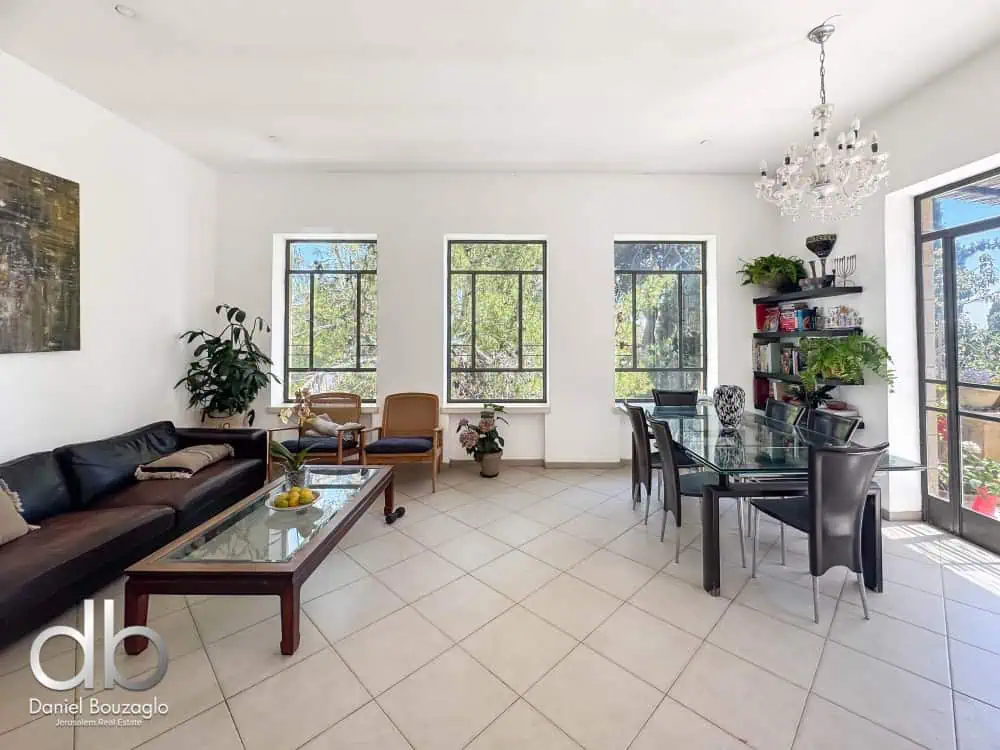 Rechavia Penthouse in Alfasi street with rights