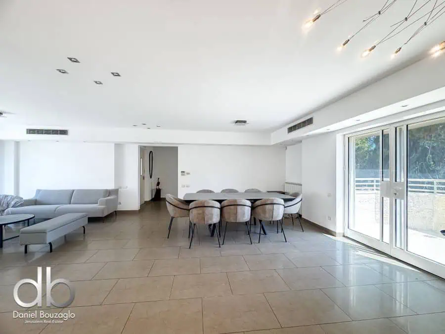 Emek Reffaim penthouse for rent