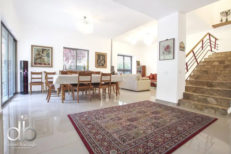 Greek Colony - semi detached house for sale Jerusalem