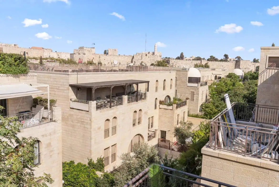 Legacy Project Jerusalem Mamilla luxury apartment