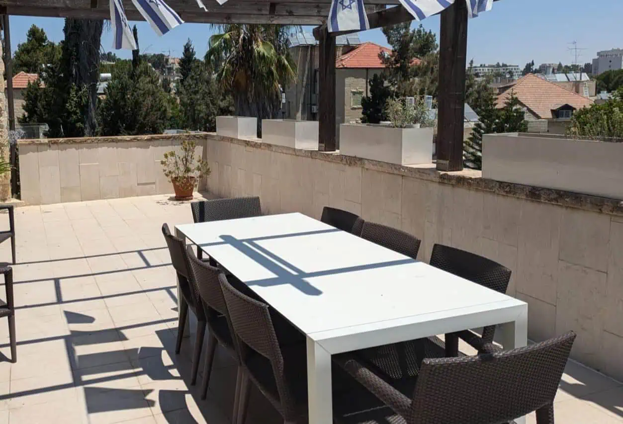 Old Katamon for sale duplex penthouse 155sqm