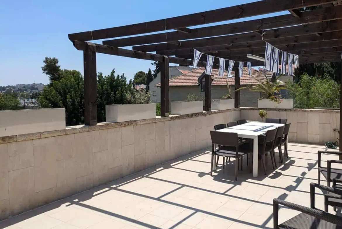 Old Katamon for sale duplex penthouse 155sqm