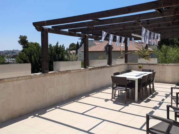 Old Katamon for sale duplex penthouse 155sqm