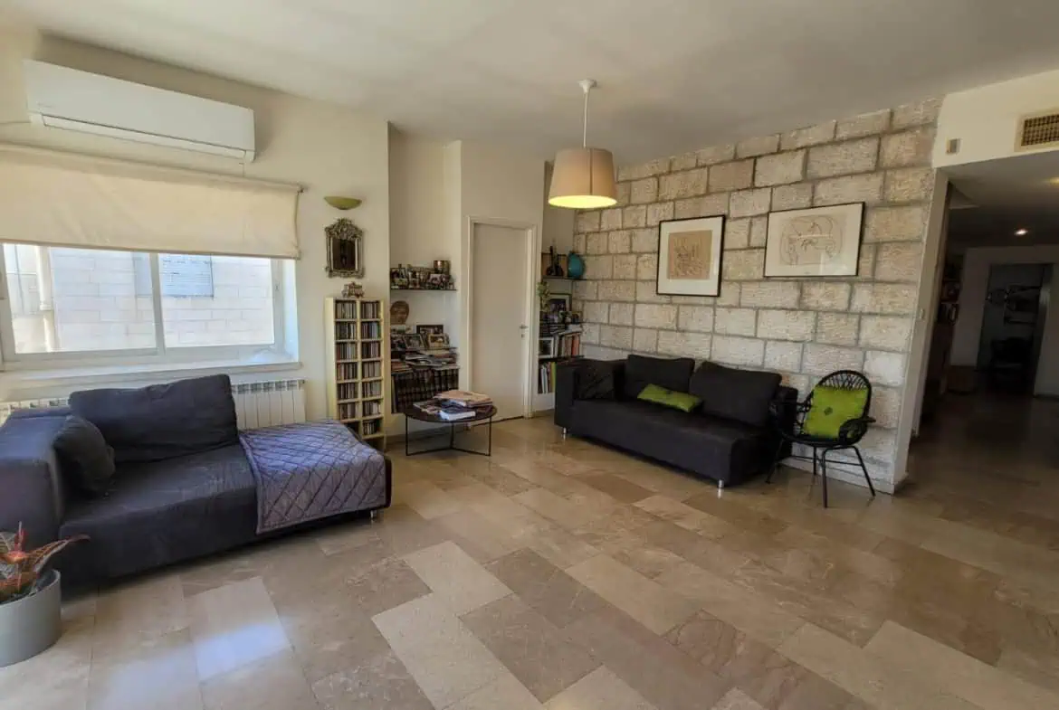 Bilue street old katamon penthouse for sale
