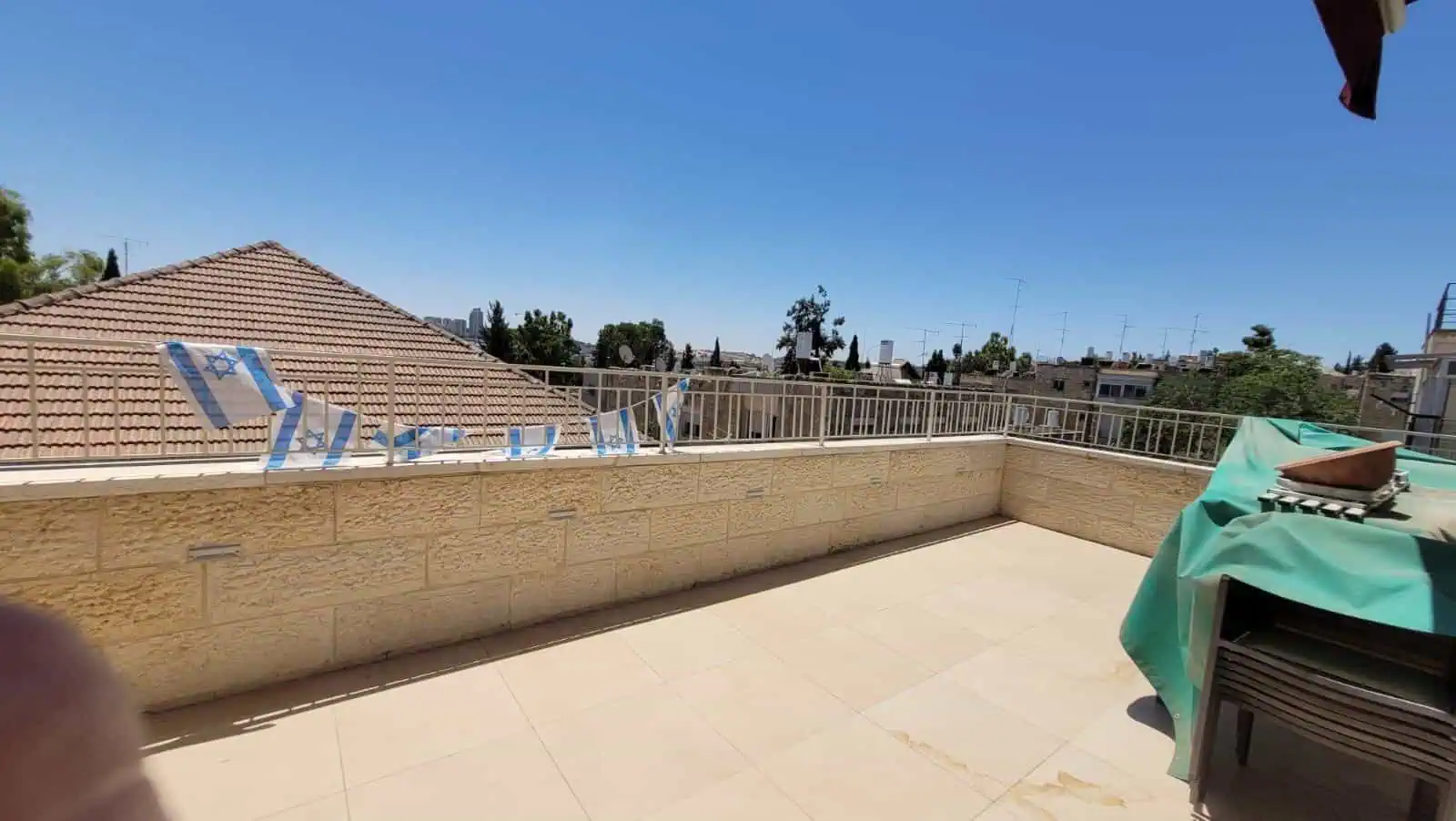 Bilue street old katamon penthouse for sale