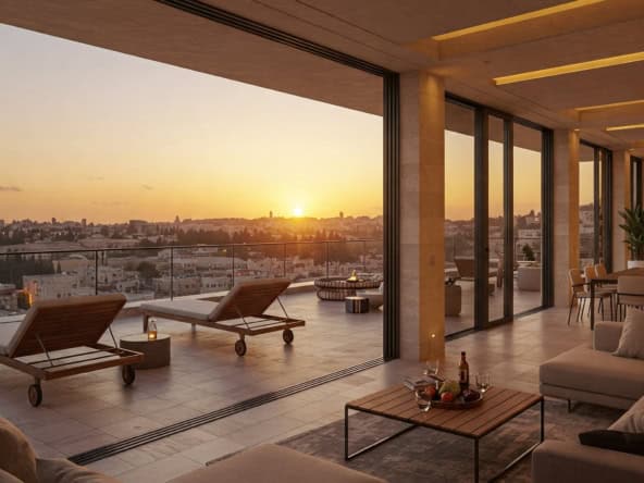 Carlebach street Penthouse Arnona Jerusalem