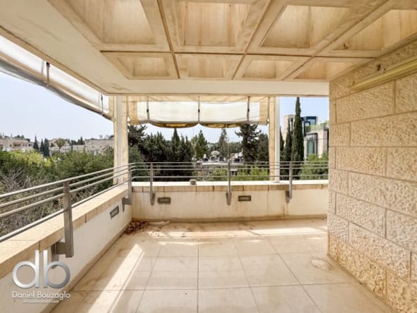 Ben Maimon Jerusalem roof apartment for sale