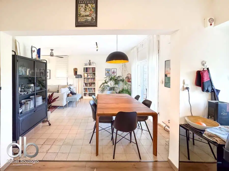 Nayot street Garden apartment for sale