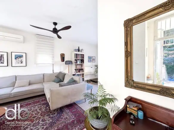 Nayot street Garden apartment for sale