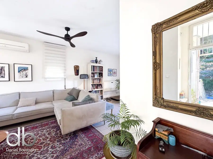 Nayot street Garden apartment for sale