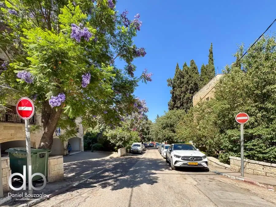 Hatibonim st Rechavia 3br duplex apt for sale