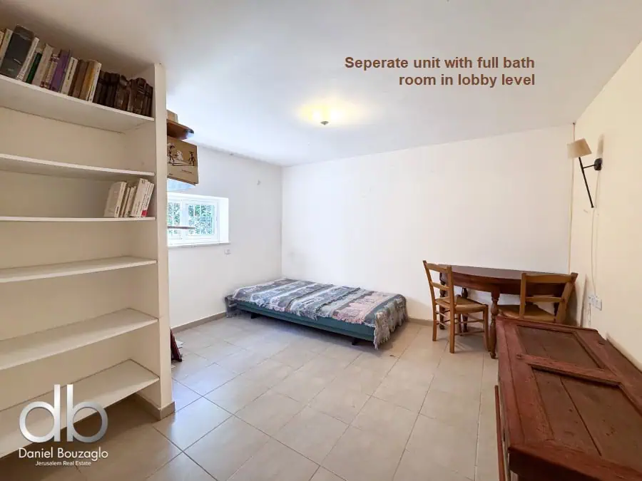 Hatibonim st Rechavia 3br duplex apt for sale