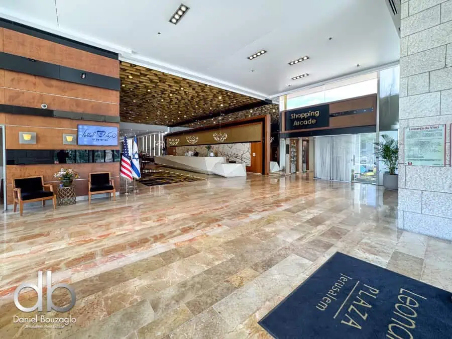 Leonardo hotel Jerusalem 1br apt for sale