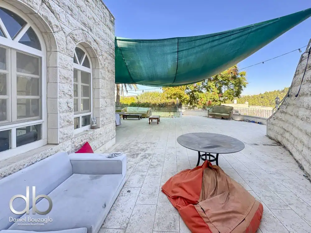 Ein Karem villa with pool for sale
