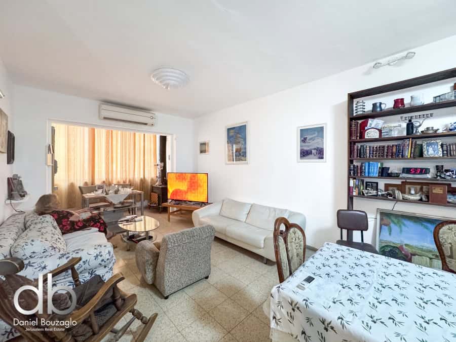 דירת 4 חדרים ברחוב דוד מרכוס טלביה ירושלים