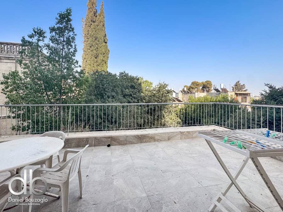 דירת 4 חדרים ברחוב דוד מרכוס טלביה ירושלים