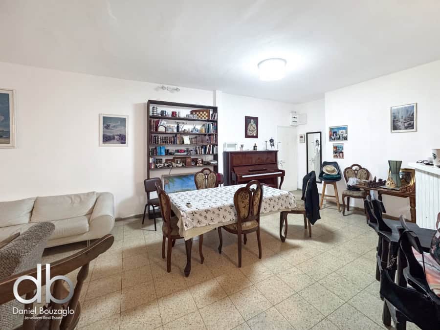 דירת 4 חדרים ברחוב דוד מרכוס טלביה ירושלים