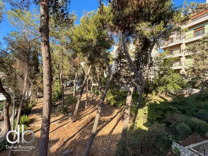 למכירה ברחוב טשרנחובסקי 35חדרים עם חניה ירושלים