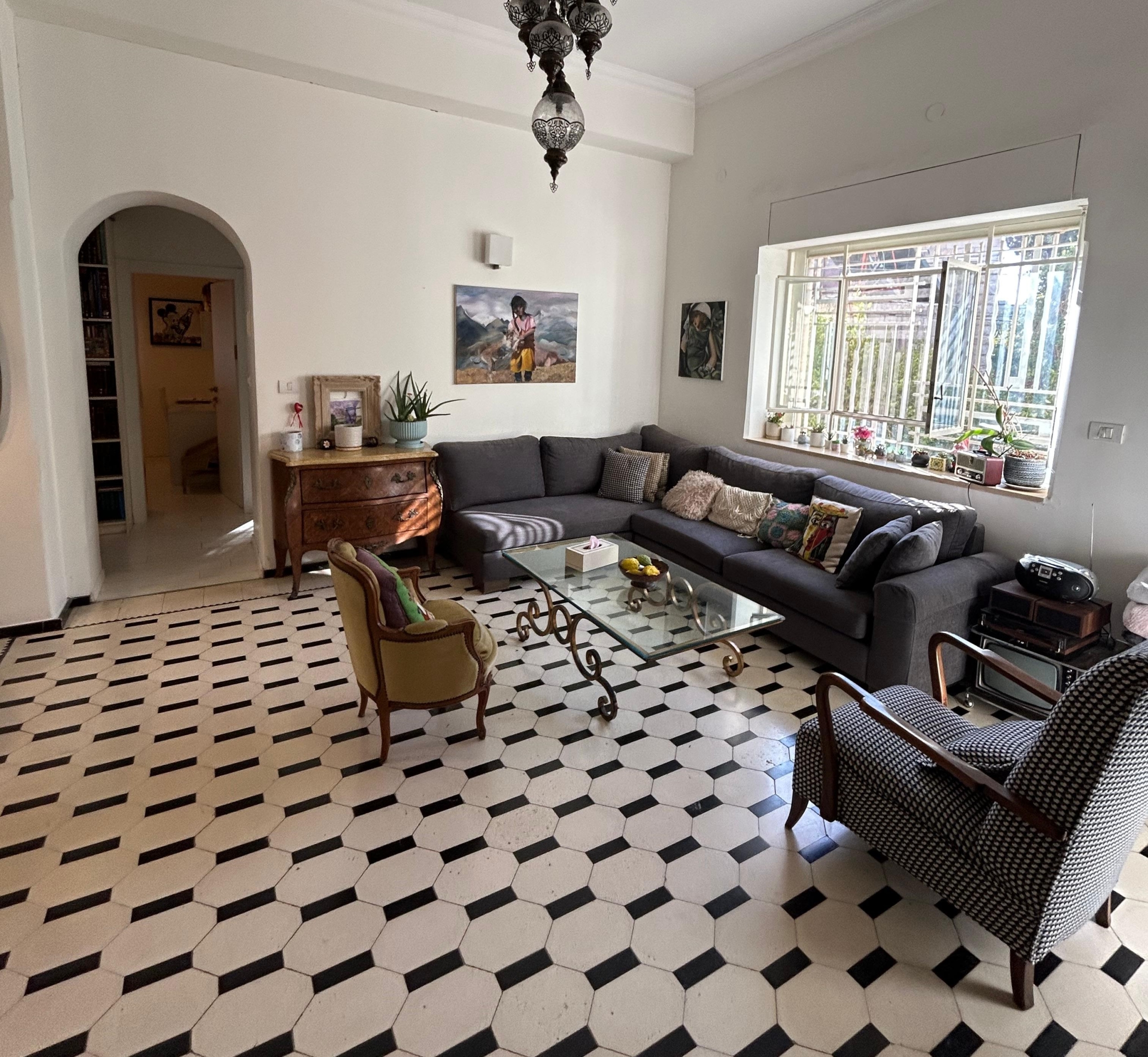 Hamagid Arab house garden apt for sale