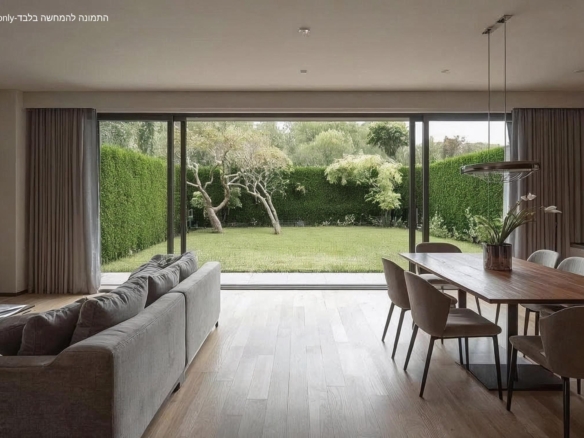 תמונת גינה לדירת גן