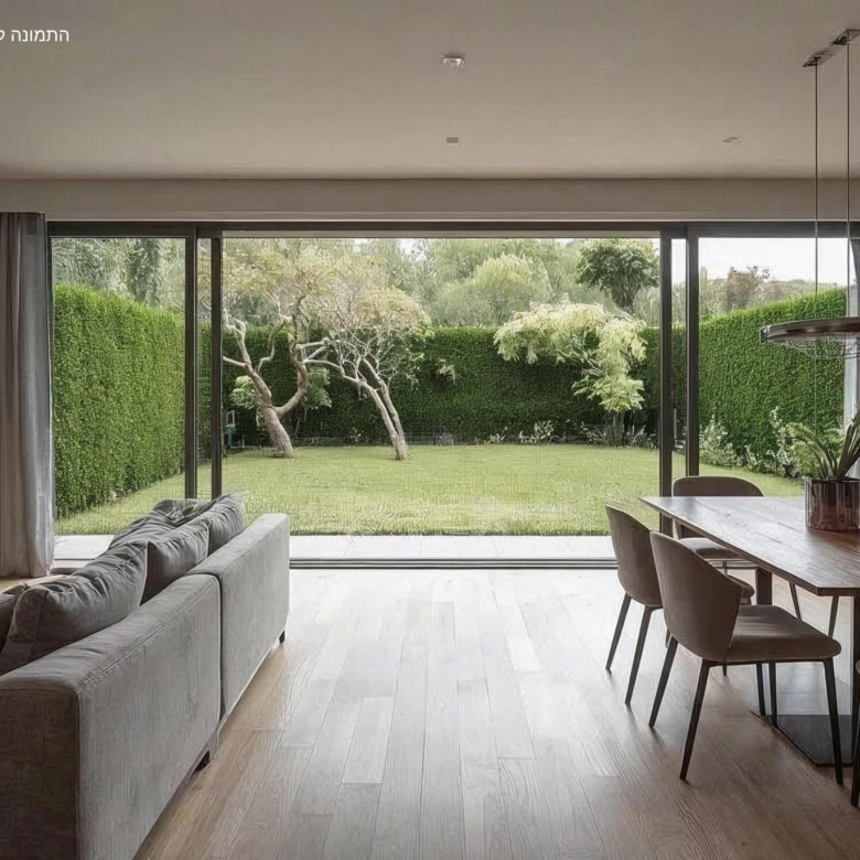 תמונת גינה לדירת גן