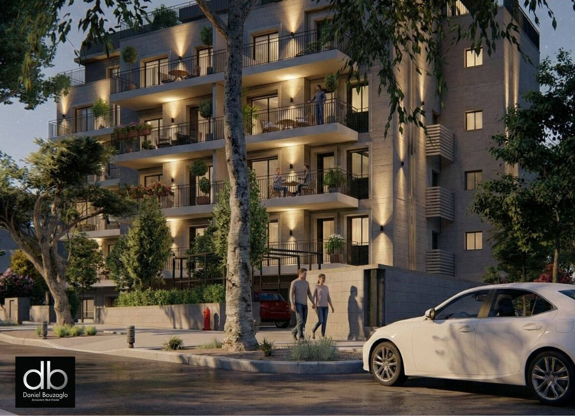 Harakevet road, new One bedrooms garden apartment for sale