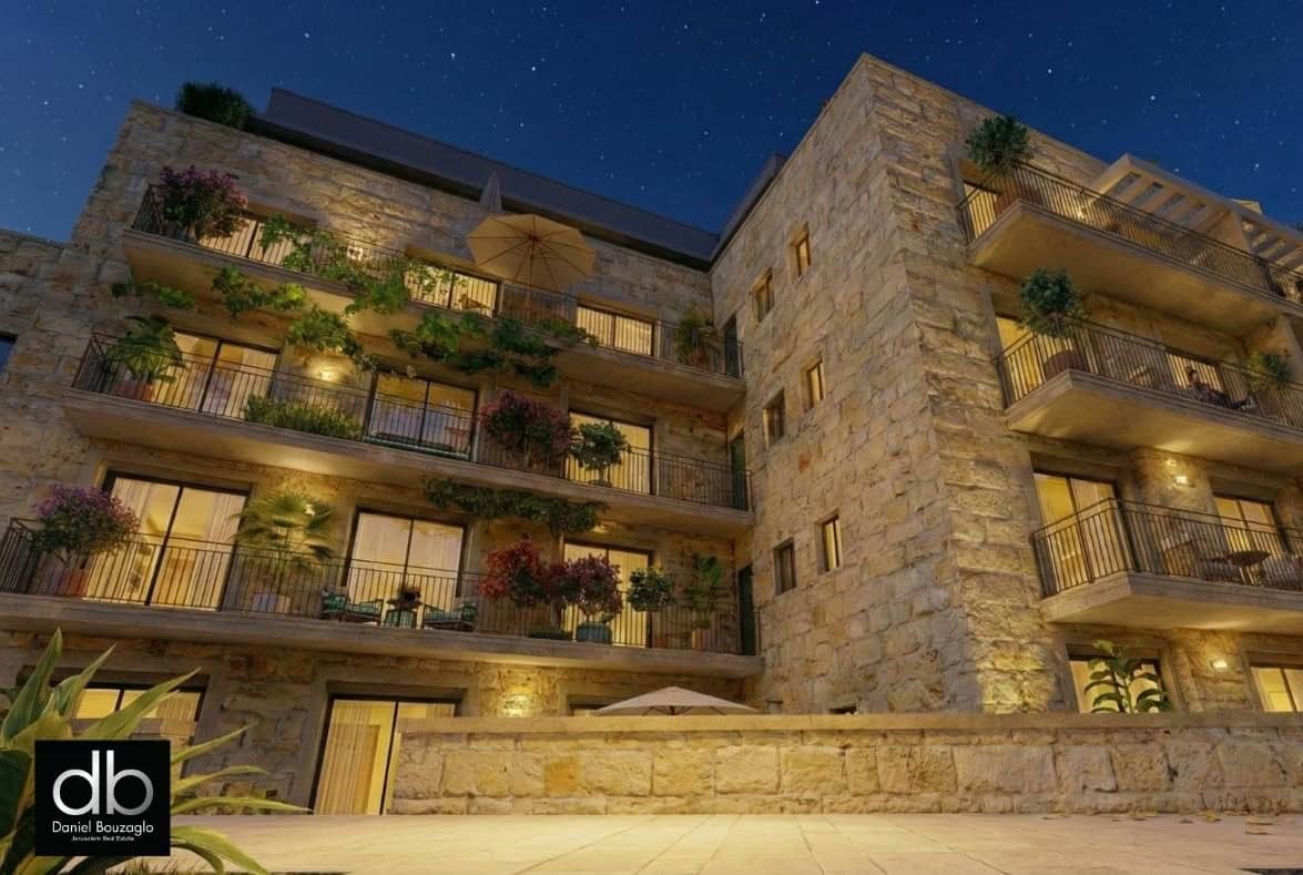 Harakevet road, new One bedrooms garden apartment for sale