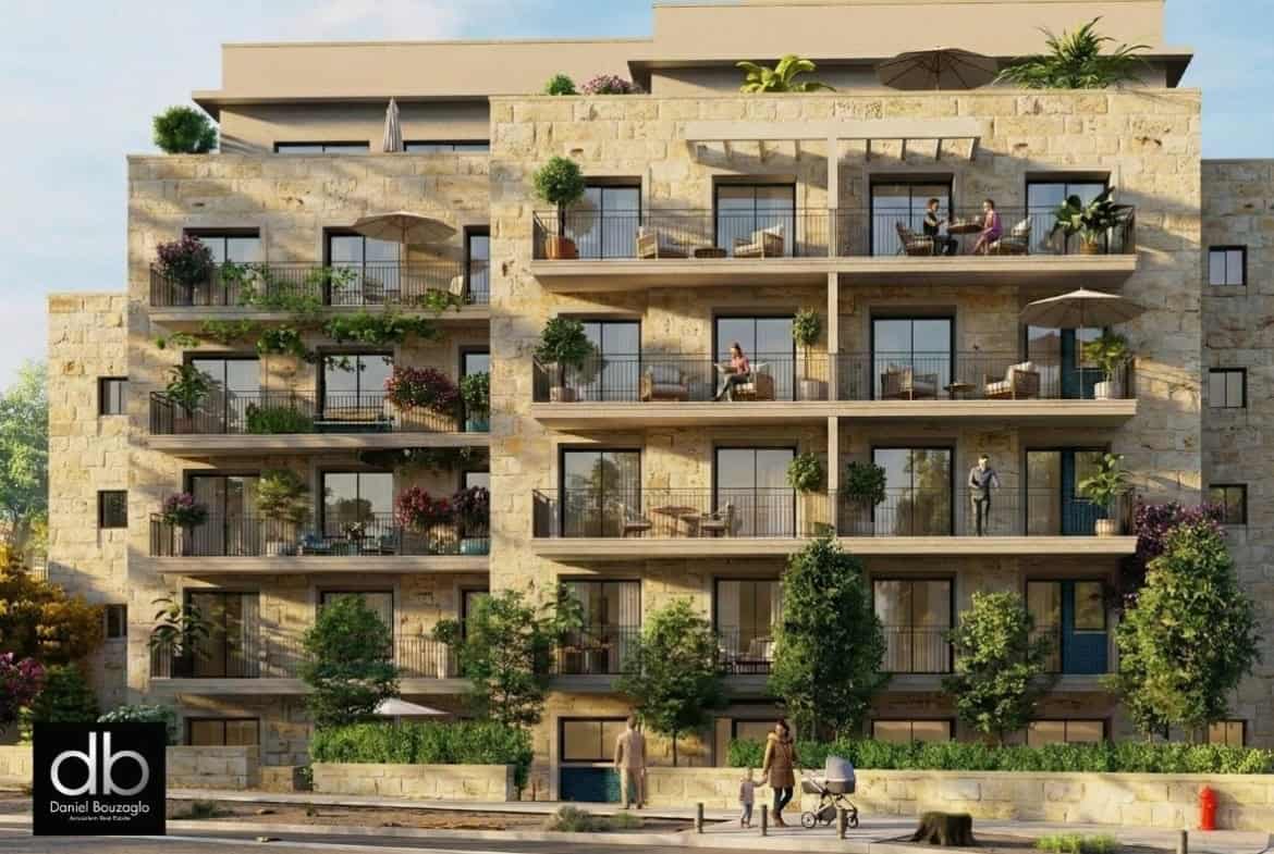 Harakevet road, new One bedrooms garden apartment for sale