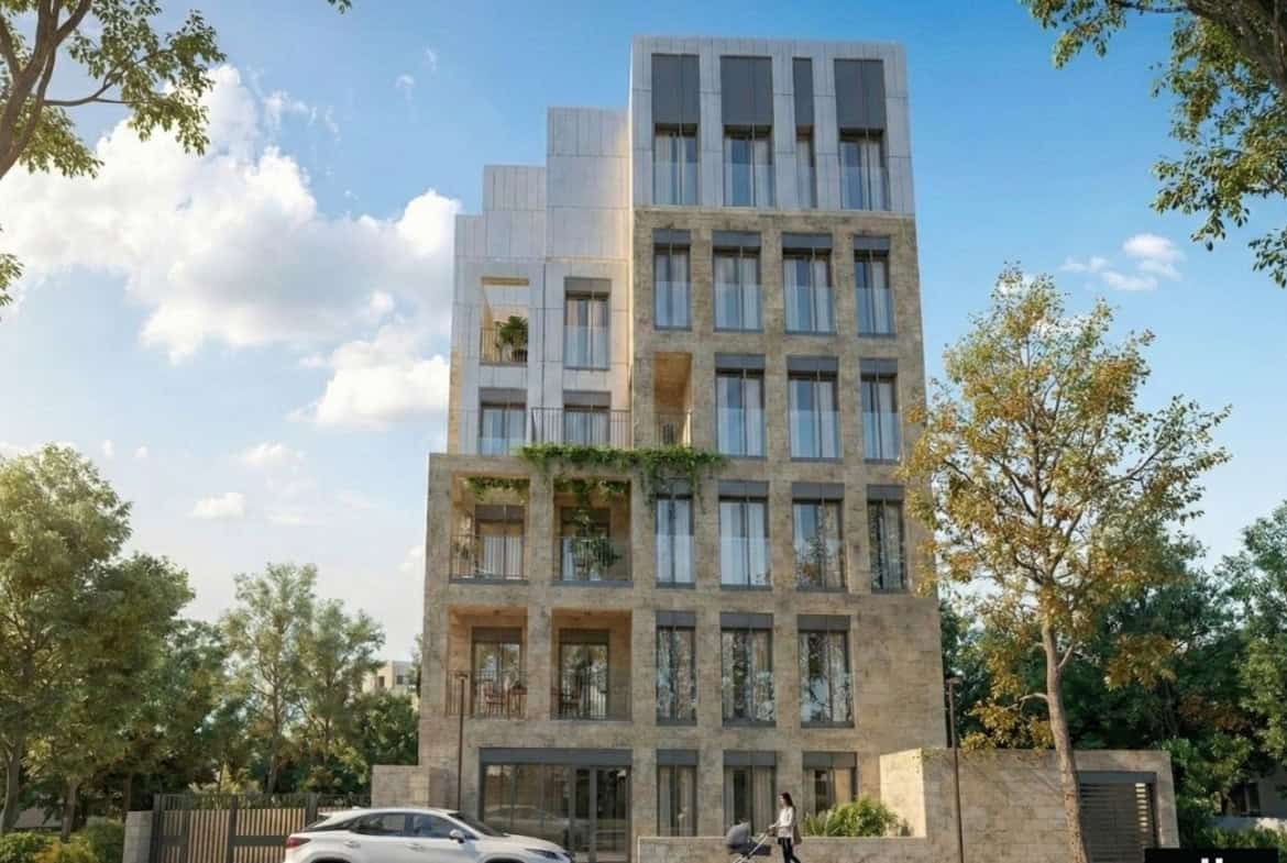 Hataysim street Jerusalem newly built building