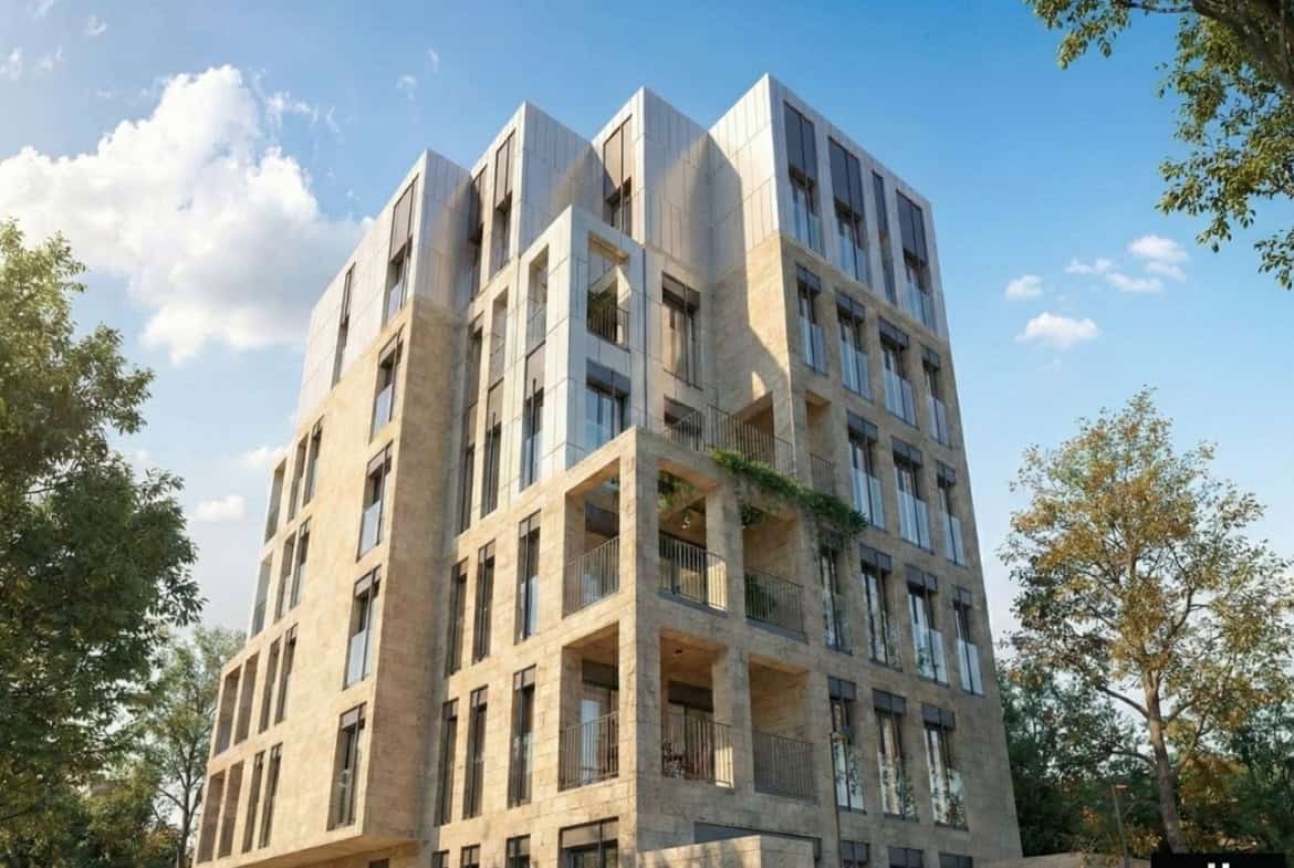 Hataysim street Jerusalem newly built building