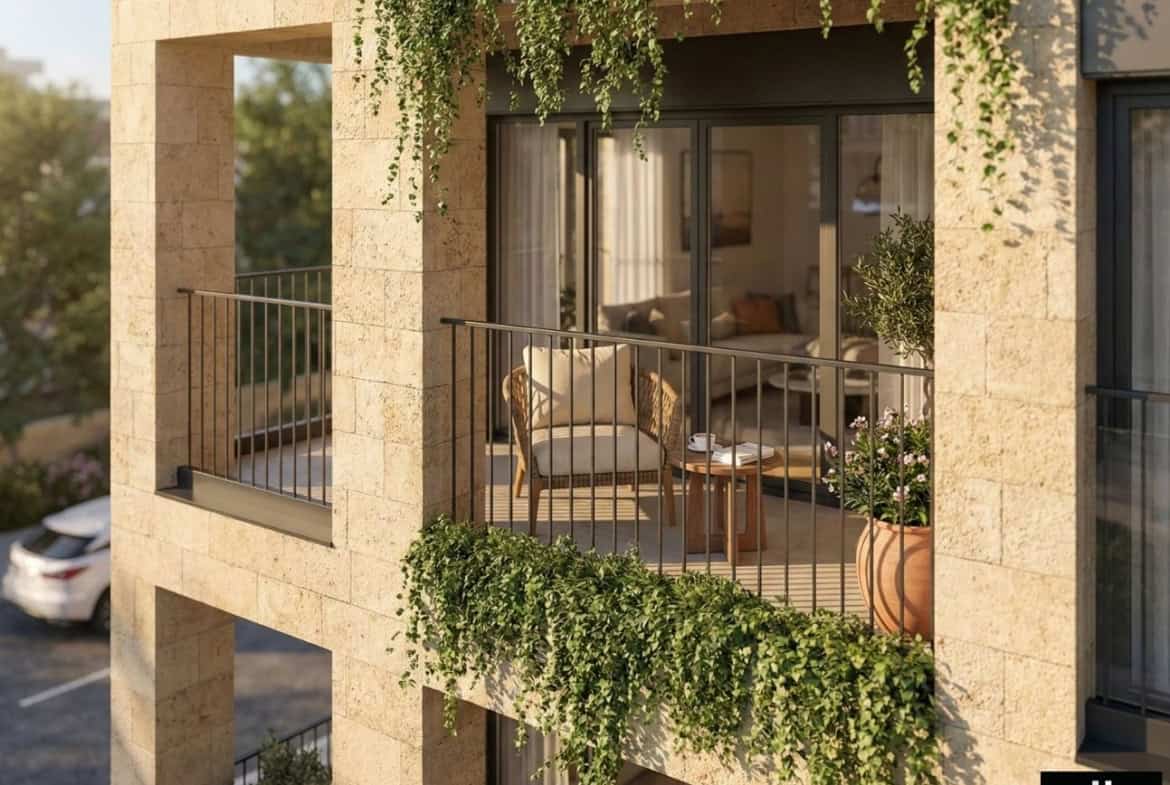 Hataysim street Jerusalem newly built building