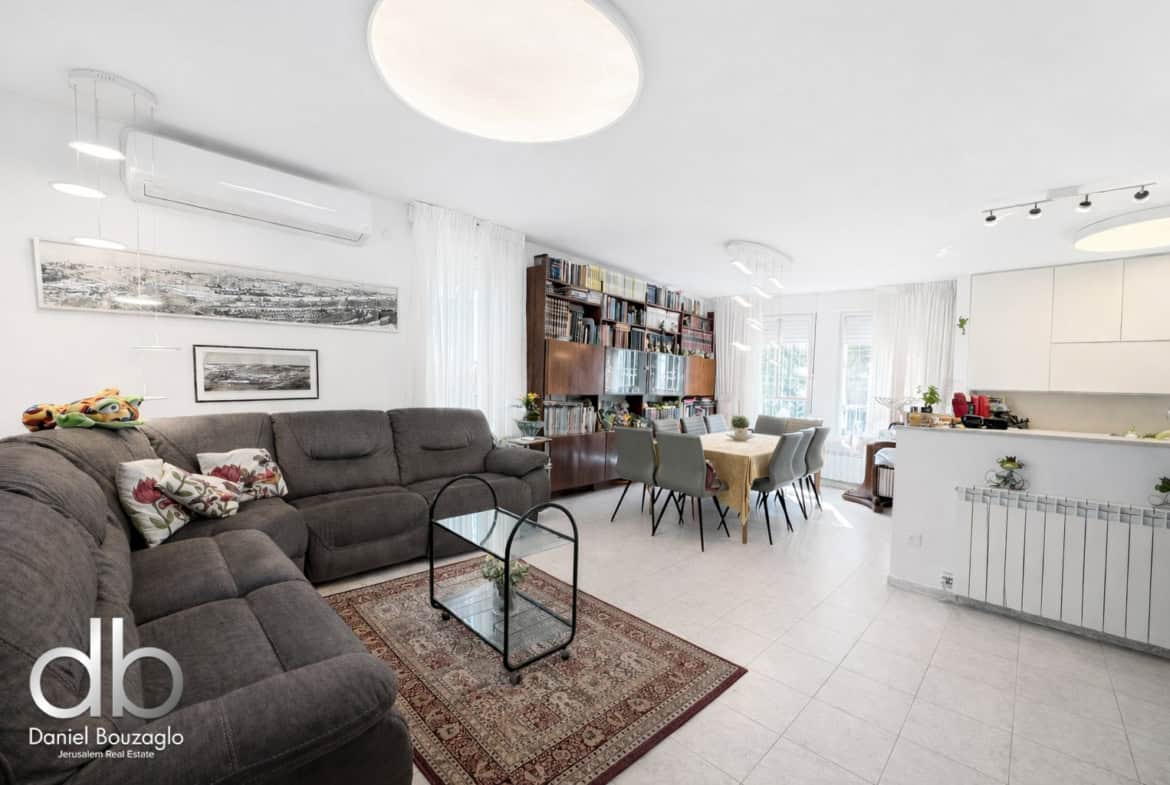 Rachel Imenu duplex for sale Jerusalem