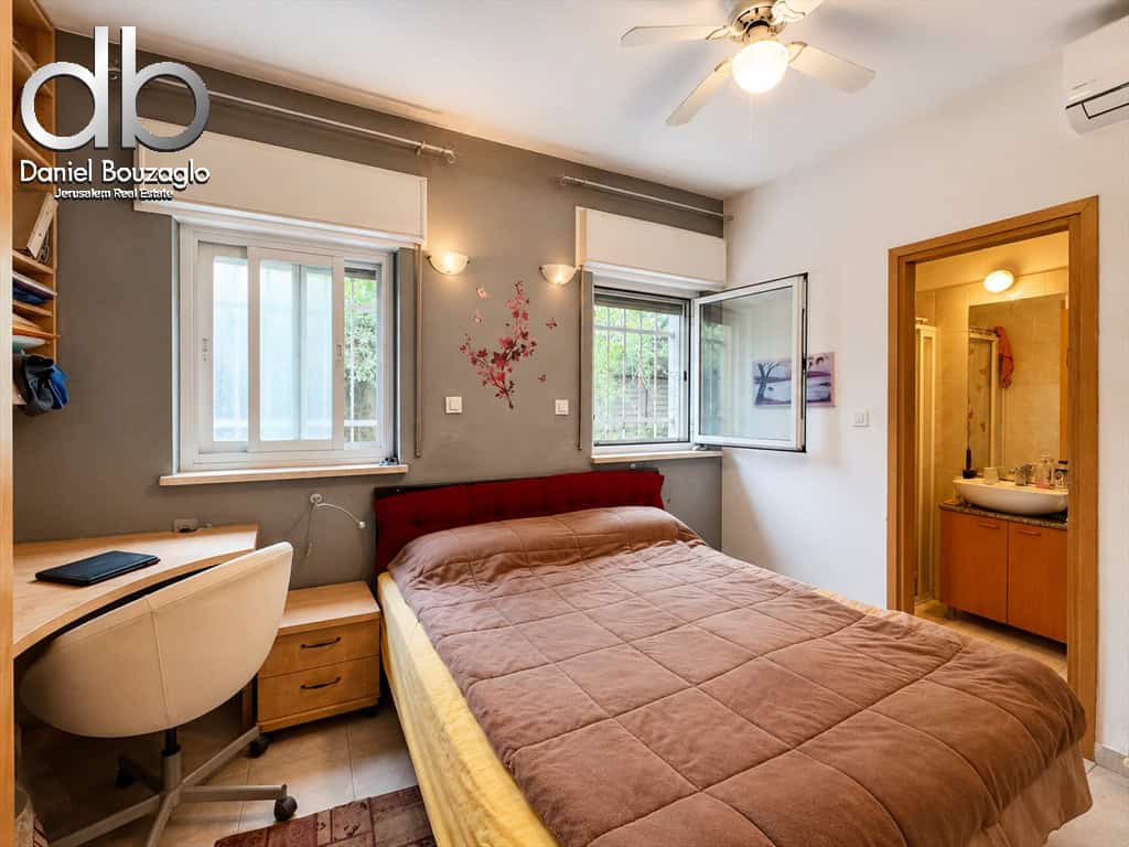 Rare 6 rooms Garden Apartment for Sale in Ramat Beit Hakerem 
