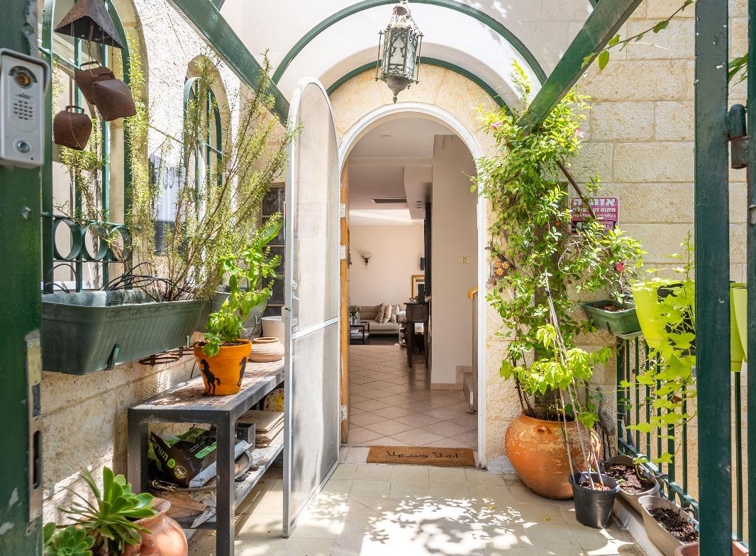 A Spacious Corner Cottage in One of Jerusalem’s Most Desirable Neighborhoods